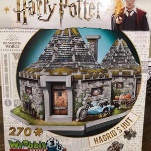Harry Potter 3-D puzzle Hagrid‘s hut
